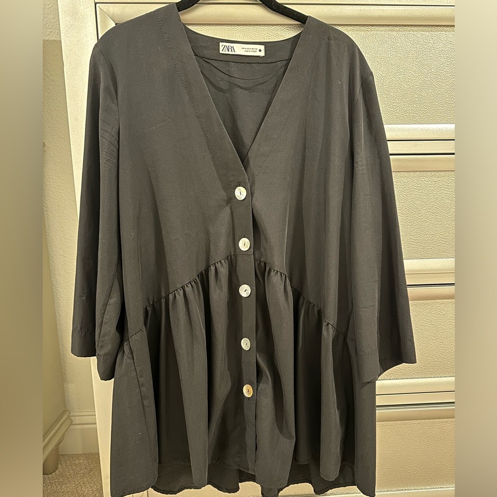 Zara Baby Doll Top